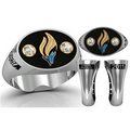 Two Tone Signet Ring